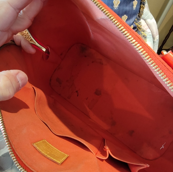 Louis Vuitton Red/Pink Epi Alma Satchel Handbag Satchel GM - Picture 12 of 16